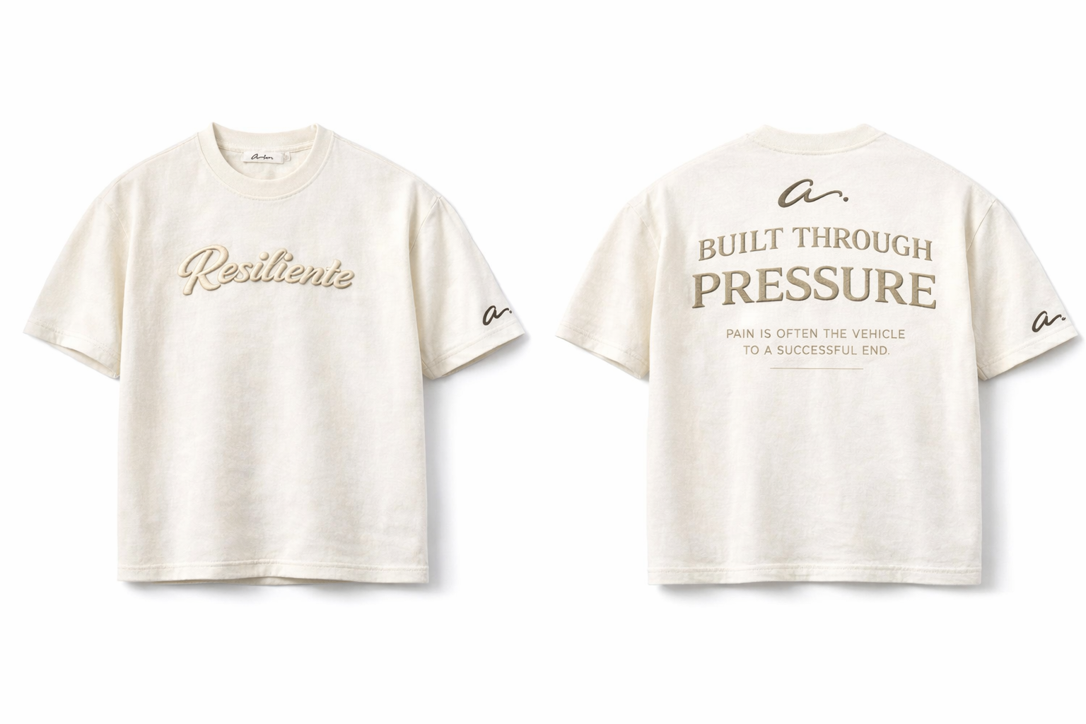 RESILIENTE 3D BORDADO