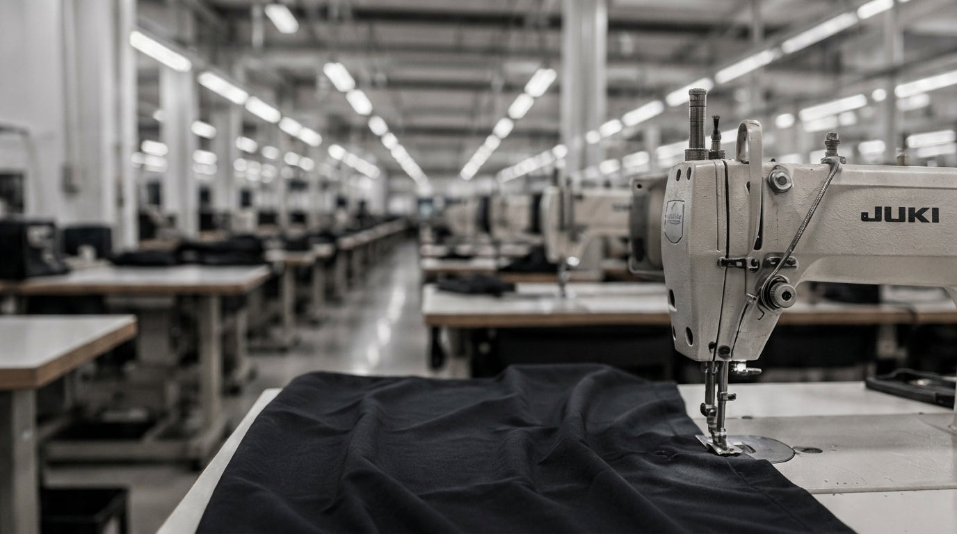 Textile production workspace