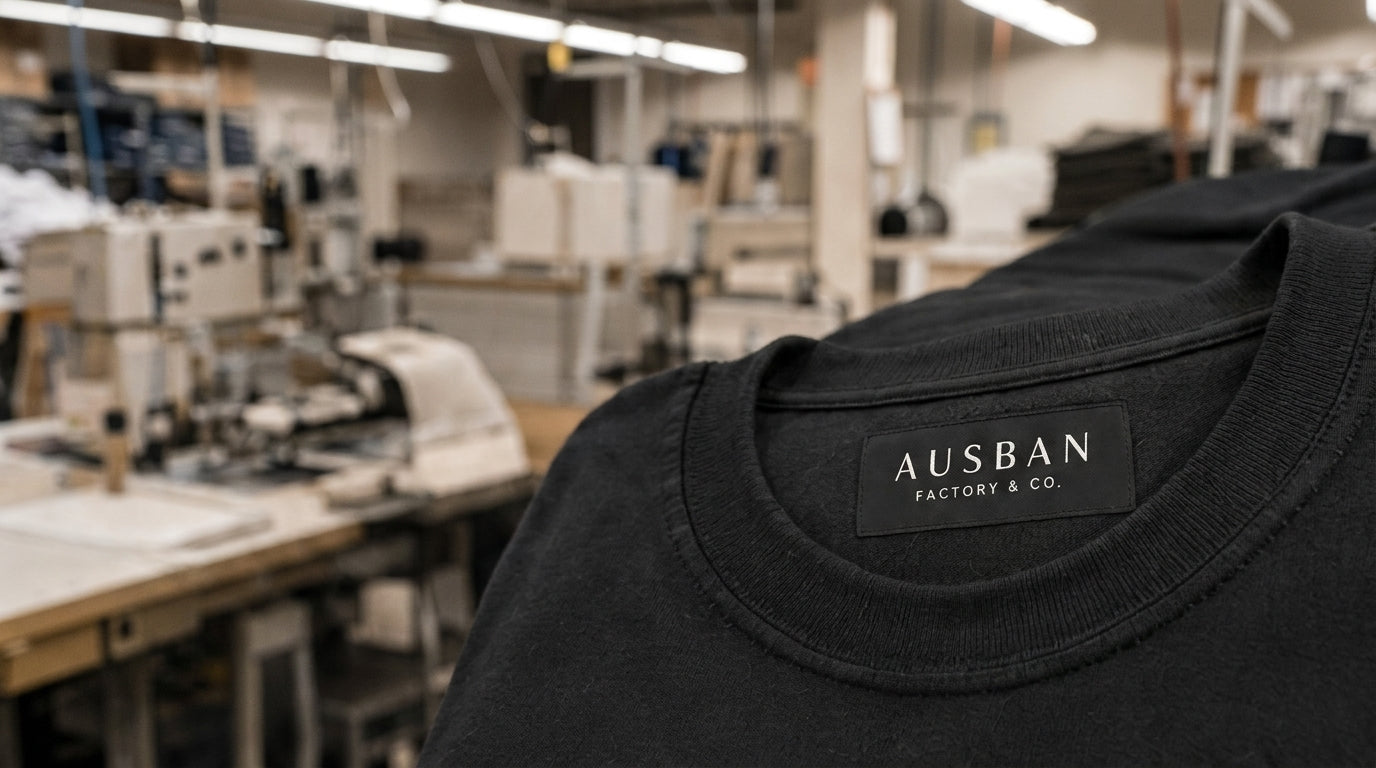 Textile production workspace
